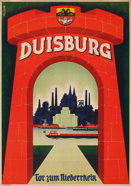 Garstka, Duisburg / Tor zum Niederrhein, Deutschland (Deutsches Reich), Duisburg, um 1930