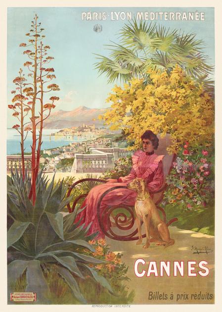 Frédéric Hugo d'Alési (Frédéric Alexianu), Cannes, Frankreich, Cannes, um 1895