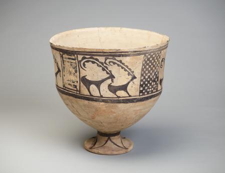 Iran, Anonym, Großer Pokal mit Tierdarstellungen, Susa I, um 3200 v. Chr.