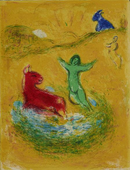 Marc Chagall Le piège à loup (Die Wolfsfalle), 1961