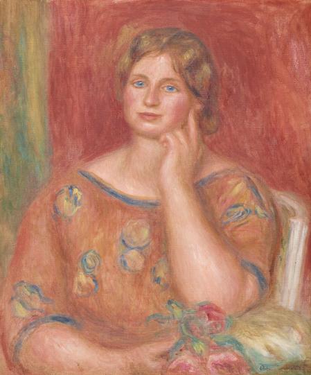 Pierre-Auguste Renoir Portrait de Gertrude Osthaus, 1913