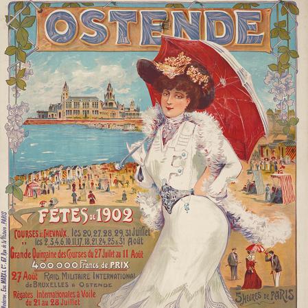 René Leverd, Ostende, Fêtes de 1902