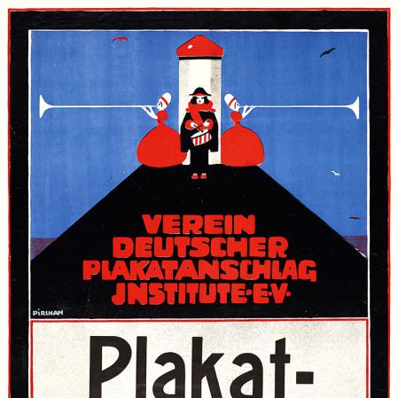 Emil Pirchan Plakat-Anschlag-Reklame ist die beste, vor 1914